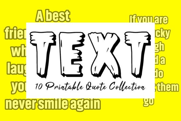 Best Friend Quote Text Design Bundle 10: A Curated Collection for Creative Expression