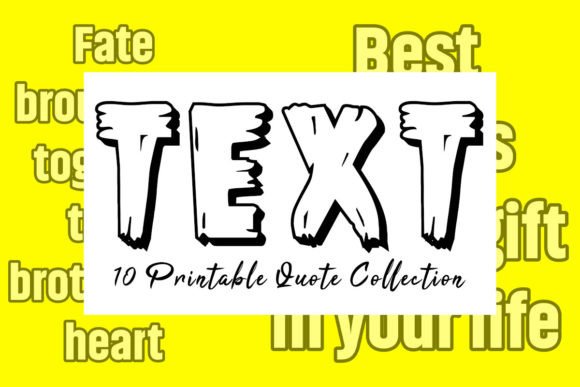 Best Friend Quote Text Design Bundle V.6: Elevating Creativity with Inspiring Typography