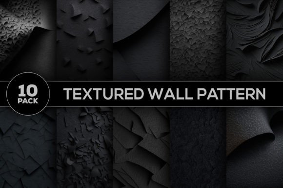 Black Pattern Background Package