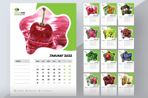 Calendar Template 2022: A Creative and Practical Tool for Organizing the Year