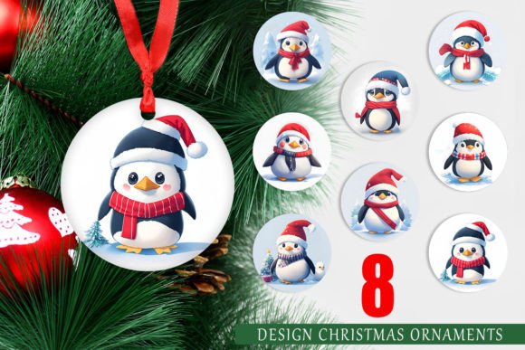 Christmas Ornament Cute Penguin Watercol: A Practical Addition to Your Holiday Workflow