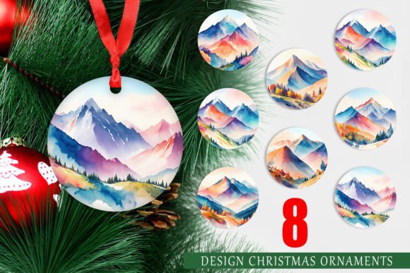 Christmas Ornament Mountain Landscapes: A Strategic Design for Creative and Business Success