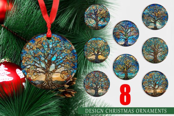Christmas Ornament Stained Glass Tree: A Creative and Practical Holiday Design