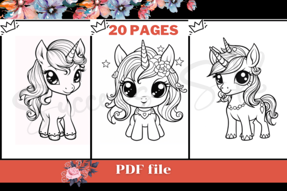 Cute Kawaii Unicorn Coloring Pages5, KDP: A Versatile Creative Resource for Artists and Entrepreneurs