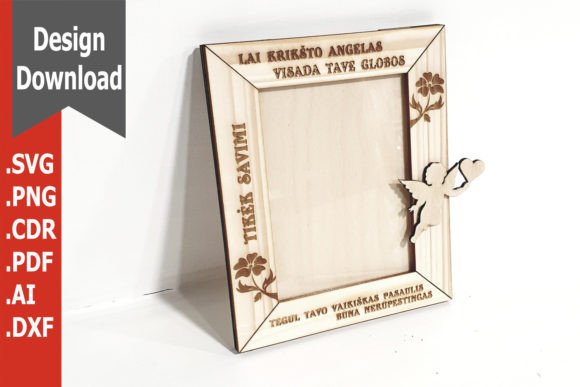 Laser Cut Baby Frame for Christening: A Creative and Practical Solution