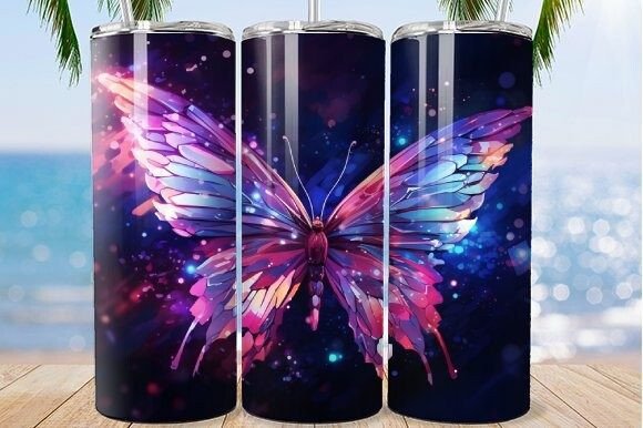 Purple Butterfly Tumbler: A Strategic Addition to Your Daily Routine