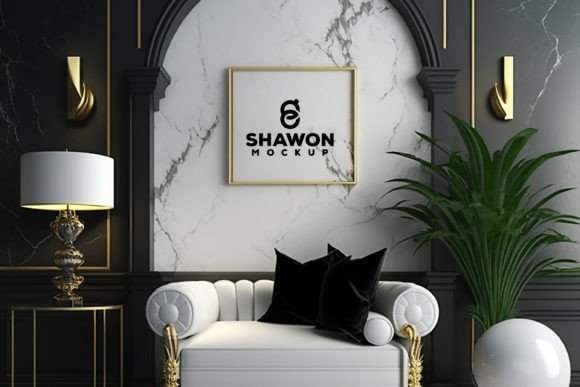 White Interior Logo Mockup – A Powerful Tool for Visual Brand Presentation